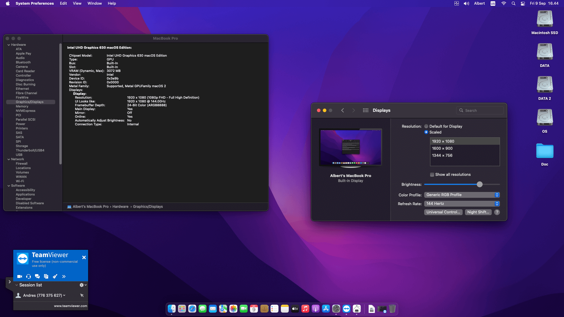 Asus ROG Strix HERO II GL504GM ES029T 2nd [CoffeeLake   Intel UHD 630 + I2C]   OpenCore 1